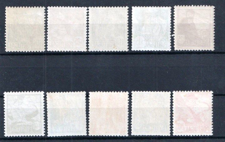 1941 Costumes Portugueses 1° Grupo MNH **