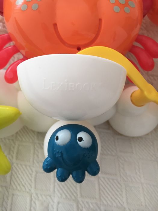 Carangueijo brinquedo de banho