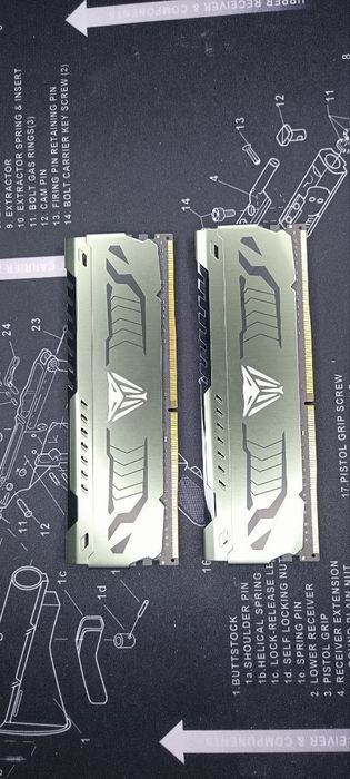 Patriot Viper Steel DDR4 32GB (2×16GB) 3600MHz