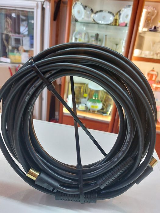 Kabel 10 metrów Quad shield coaxial cable 75