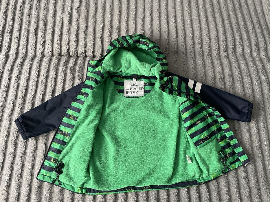 Демісезонна вітровка на флісі  Topolino (98см)