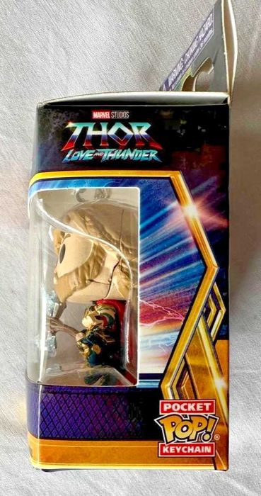 Thor Love and Thunder Funko Pocket Pop! Porta Chaves Chaveiro Marvel Novo Selado