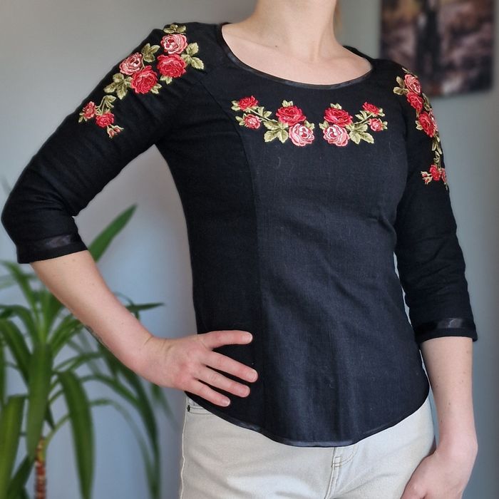 Elegancka bluzka góralska