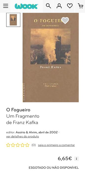 “O Fogueiro”, Franz Kafka
