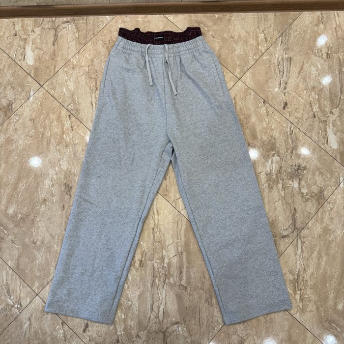 Штаны balenciaga double waist sweatpants