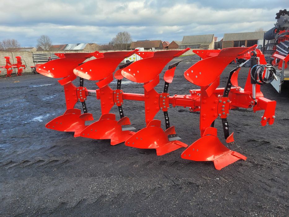 Pług obrotowy EURO-MASZ – NOWY, gwarancja, transport | kołek / resor