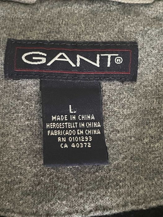 Sweatshirt azul marinho em algodão da marca Gant