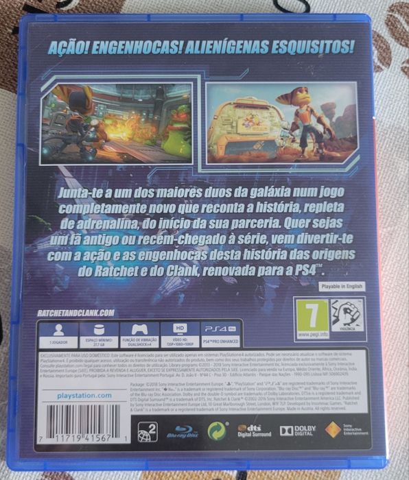 Ratchet e Clank 1 PS4