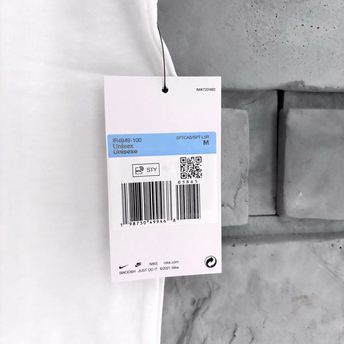 Koszulka t-shirt nike air max swoosh central logo tee biała white tech drill sb