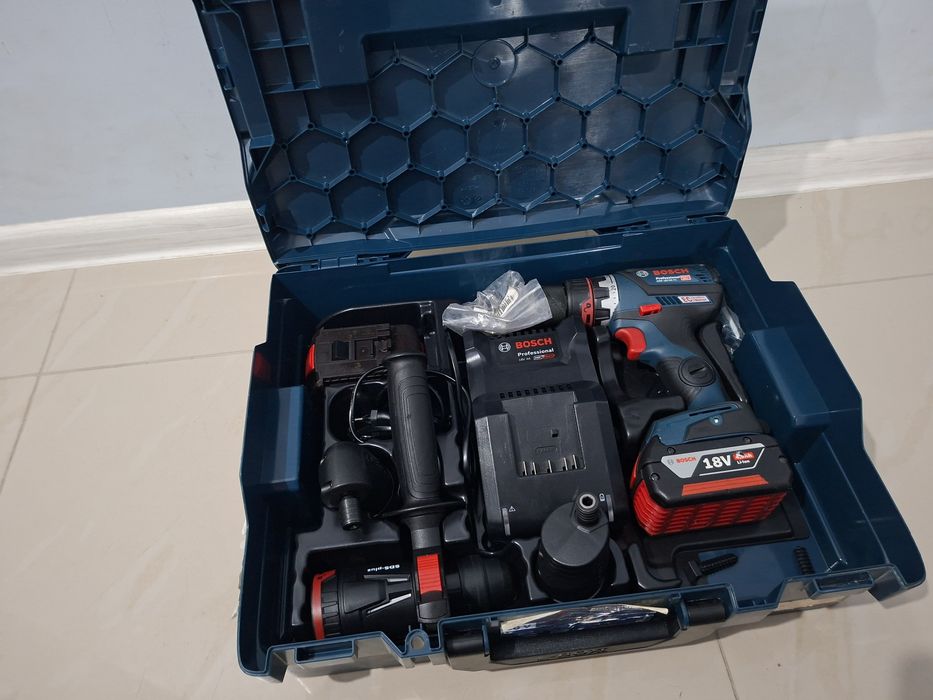 Bosch PRO GSR 18V-90 FC Аккумуляторная дрель-шуруповёрт
Аккумуляторная дрель-шуруповёрт