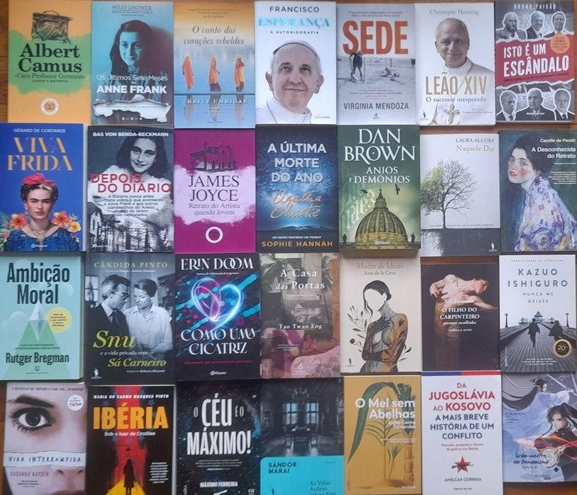 História, Biografia, Romances premiados, bestsellers