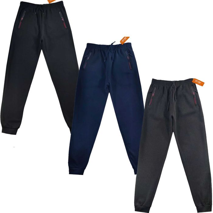 Штани спортивні чоловікам утеплені на флісі манжет  46,48,50,52,54,56