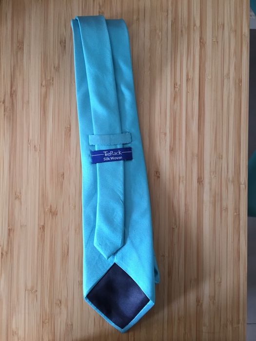 Gravata azul da Tie Rack