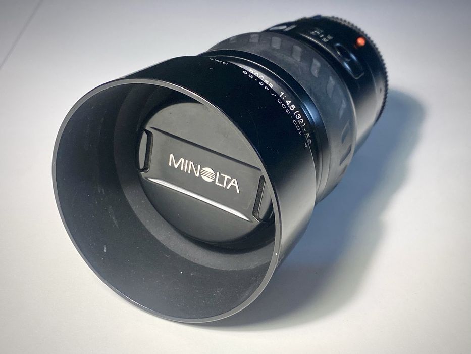 Obiektyw Minolta AF Zoom 100-300mm 4.5-5.6 Sony A Japan Jak Nowy Tanio