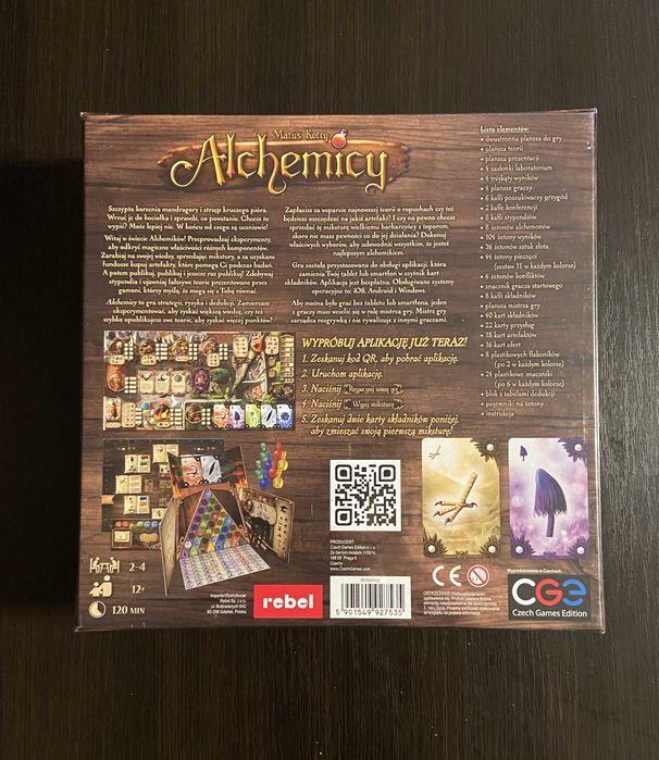 Gra planszowa "Alchemicy"