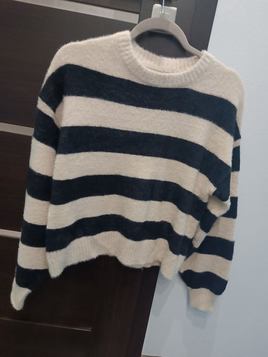 House_sweter młodzieżowy w paski Xs