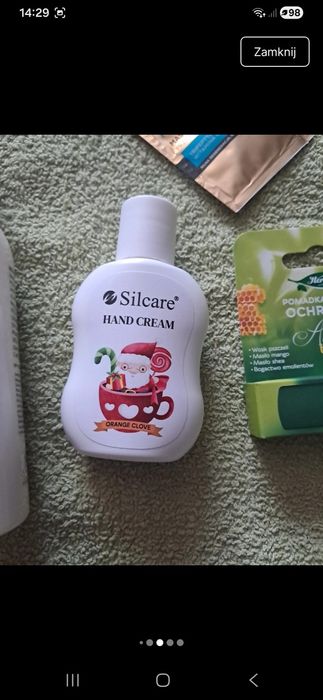 Zestaw do pielęgnacji ciała.