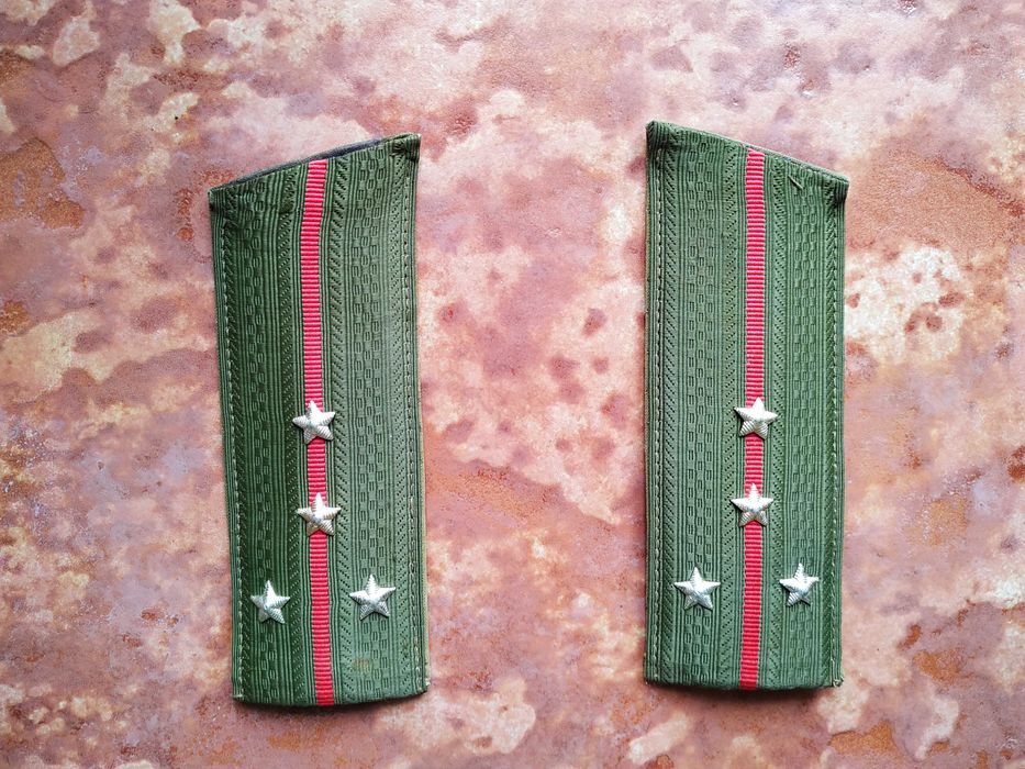 Oficial de dragonas do exército soviético. Capitão