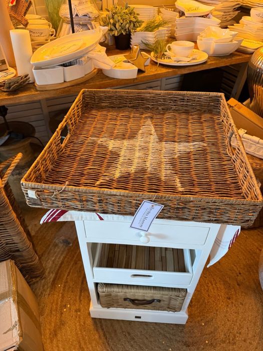 Riviera Maison ozdobna rattanowa taca