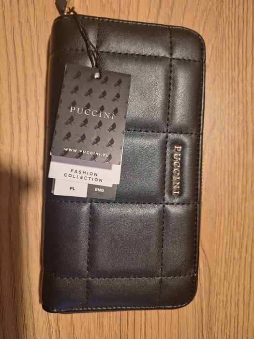 Portmonetka,portfel damski Puccini  nowy ,Okazja 79 zł