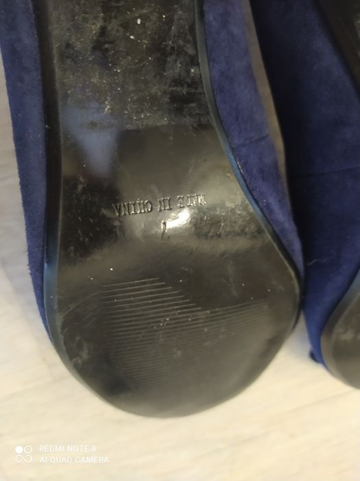 Туфлі темно сині 41