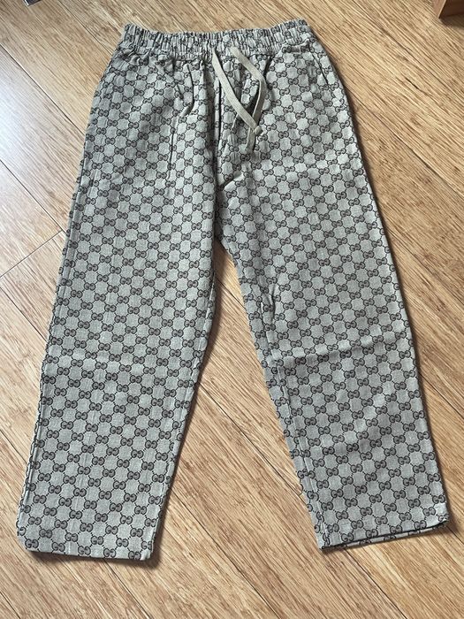 Spodnie Gucci z gumką w pasie