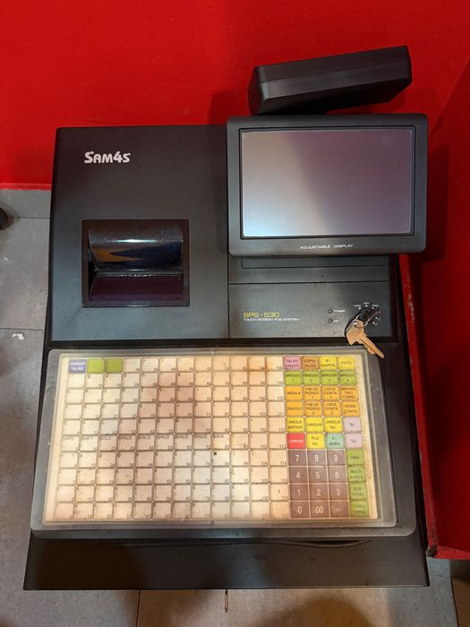 POS Profissional SAM4S SPS-530 + Gaveta de Dinheiro | Completo