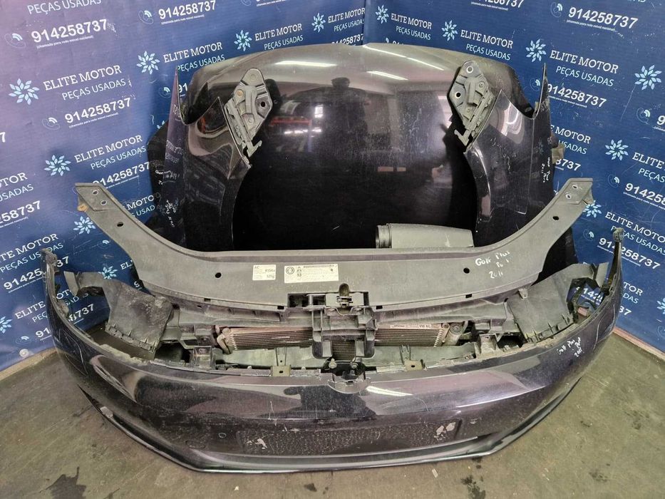 Frente completa usada VW GOLF VI 6 PLUS capot parachoques oticas guardalamas radiador