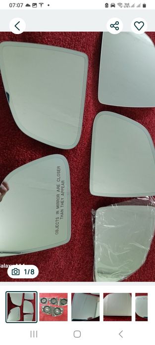 Зеркало вкладыш на TeslaY с затемнениемЕвропа иUSA(оригинал)