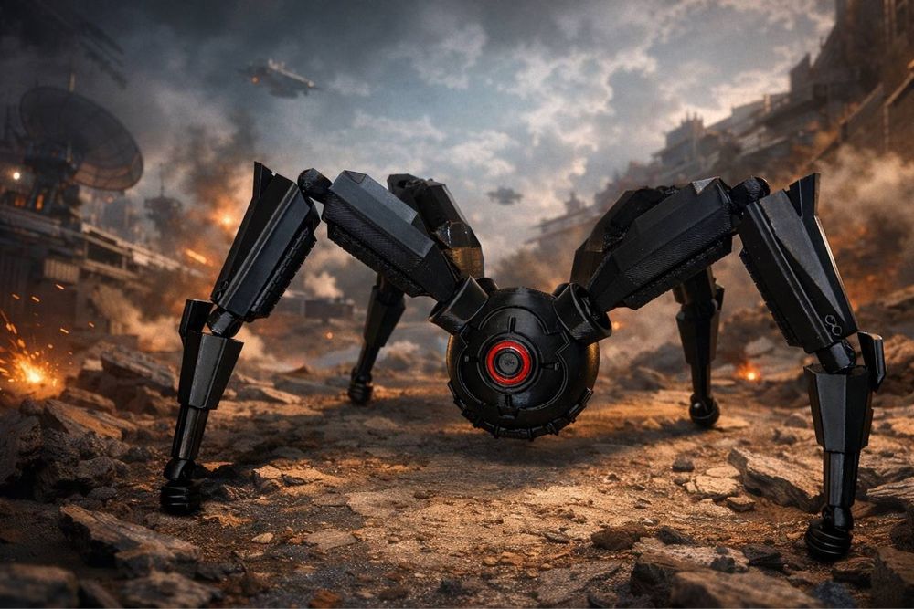 Колекційна фігурка дрона leaper стрибуна з гри ARC Raiders стрыбун