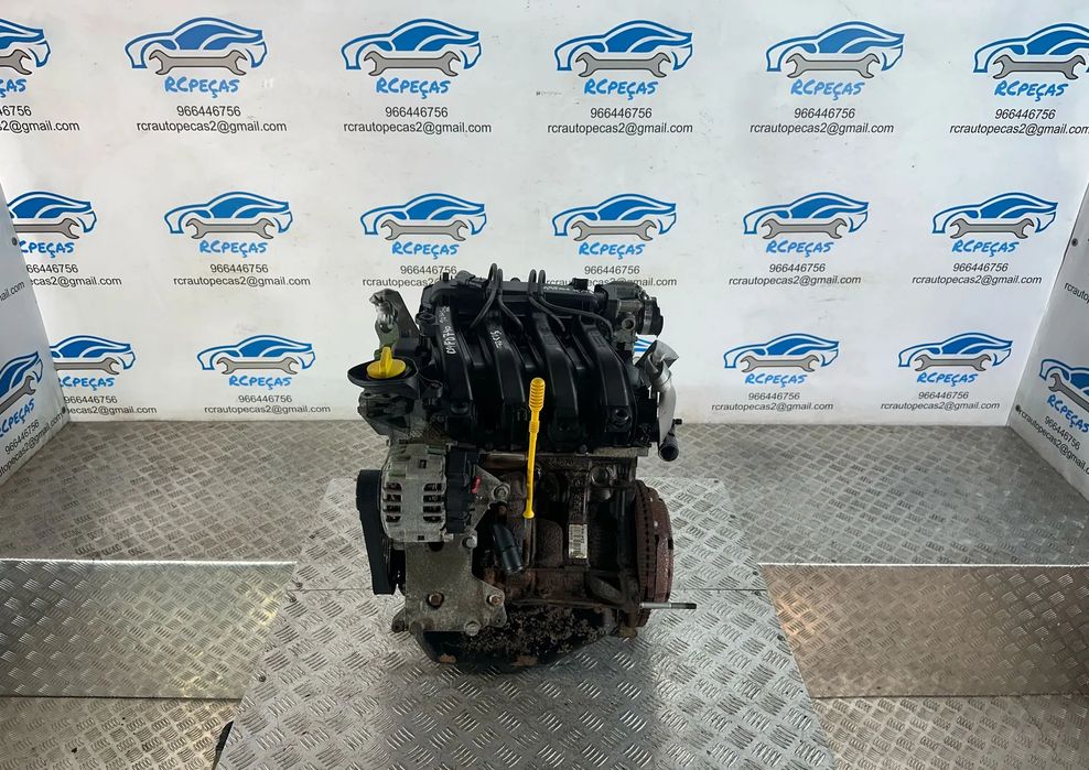 Motor Completo D4FD740 D4F740 Renault 1.2i 16v 75cv