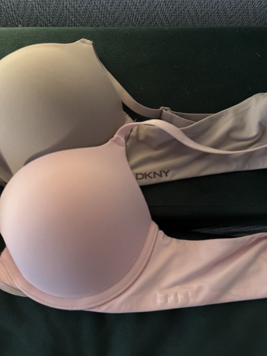 Якісний юстгальтер або набір  75В  DKNY рожевий і тілесний