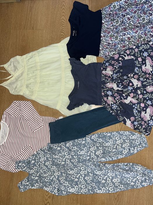 Бомпер zara,Піжама для дівчинки лосини hm,одяг для дівчинки,боді zara,купальник,плаття-сукня next шорти футболка
