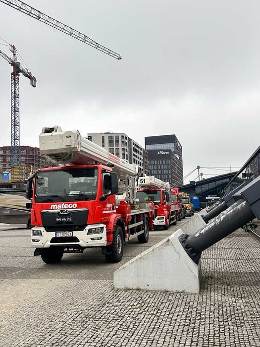 Zwyżki koszowe powyżej 30-72metrów | Warszawa Mazowieckie | Wynajem z Operatorem | Najnowszy sprzęt na rynku