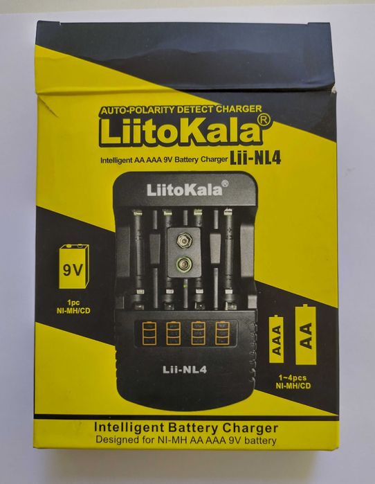 Зарядний пристрій Liitokala Lii-NL4