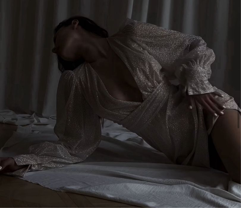 Платье сукня вечернее короткое блестящее блискуче XS-S