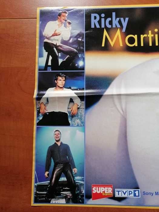 Plakat poster Ricky Martin. Nowy.