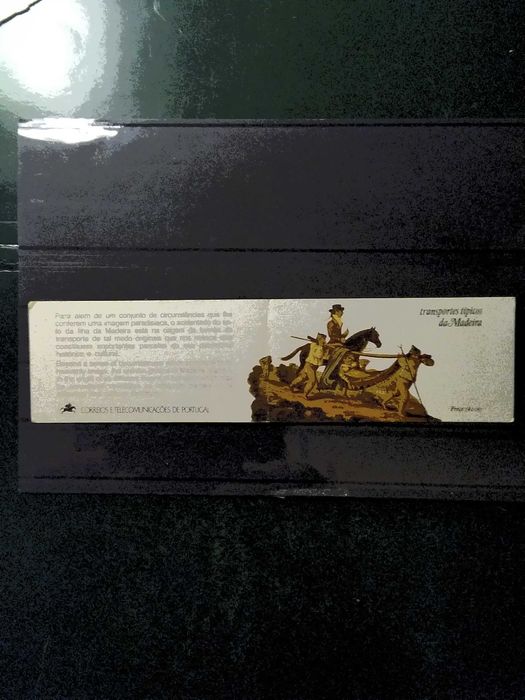 1984 Caderneta Transportes Típicos da Madeira [1° Grupo ] MNH v**