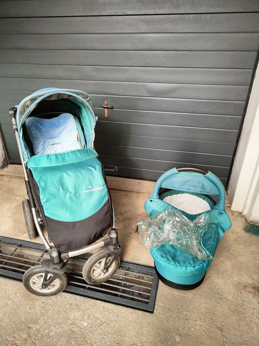 Wózek Baby Design Lupo Comfort 2 w 1 - Spacerówka i gondola