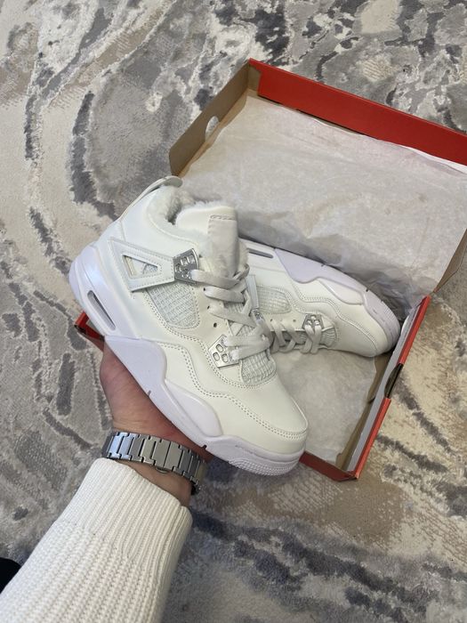 ‼️Зомові Кросівки Jordan 4 на меху 37 розмір