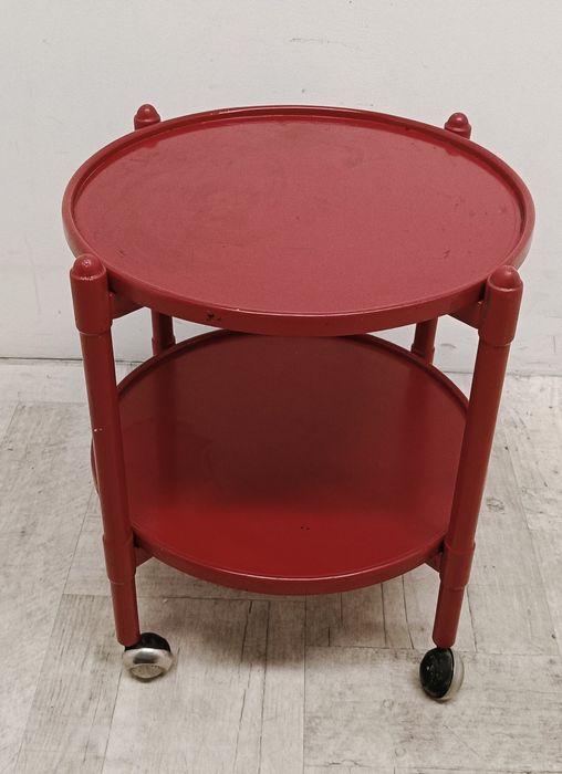 barek na kółkach Ikea na napoje vintage lata 80-te