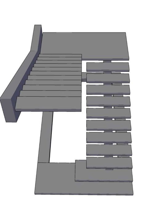 Бетонні сходи для дому за вигідною ціною. Виготовлення сходів з бетону