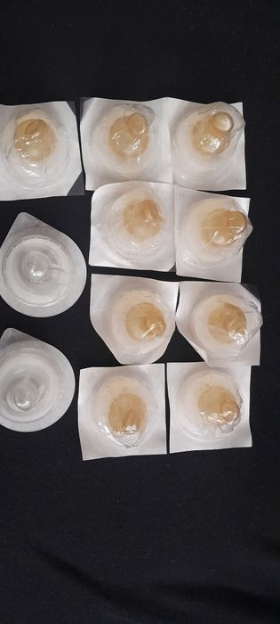 Smoczki na butelki jednorazowe 11 szt.