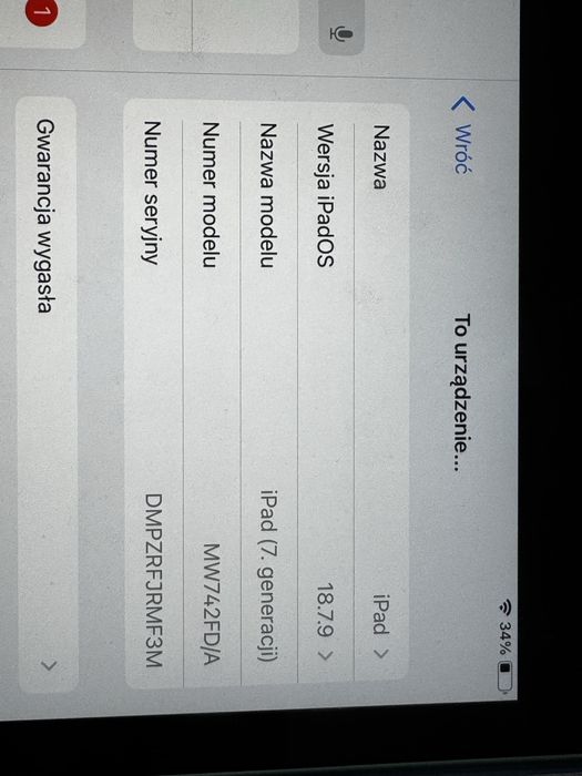 Apple iPad 7. generacji 32 GB Space Gray + rysik Baseus Smooth Writing 3