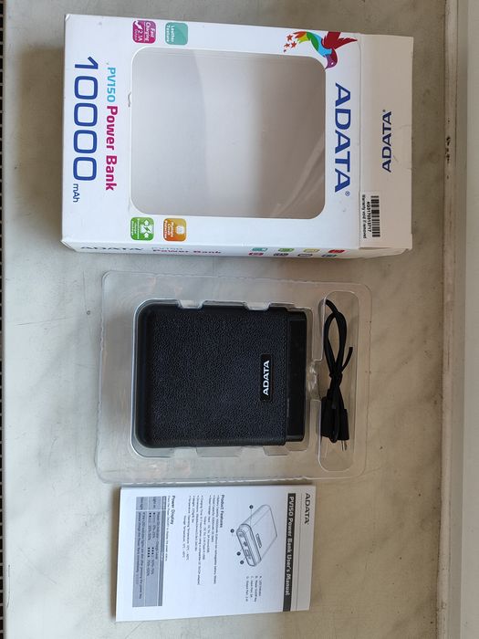 ADATA Power Bank APV150 czarny 10000 mAh