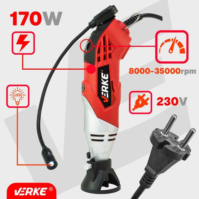 SZLIFIERKA MINI multiszlifierka frezarka VERKE