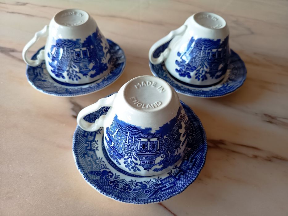 Conjunto 3 chávenas e pires Royal Wessex