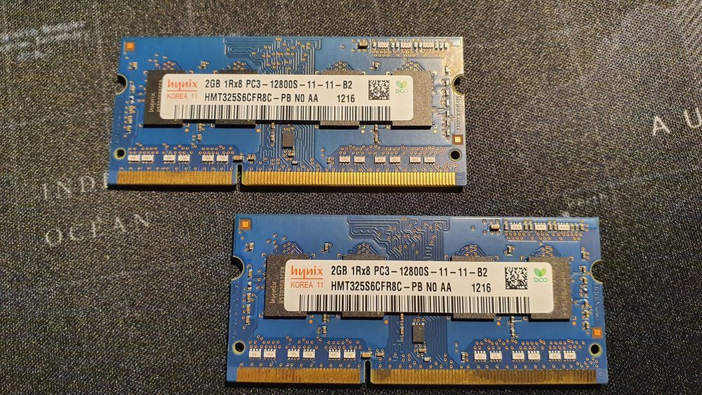 Hynix RAM 4GB DDR3 (2GB+2GB)  sodimm