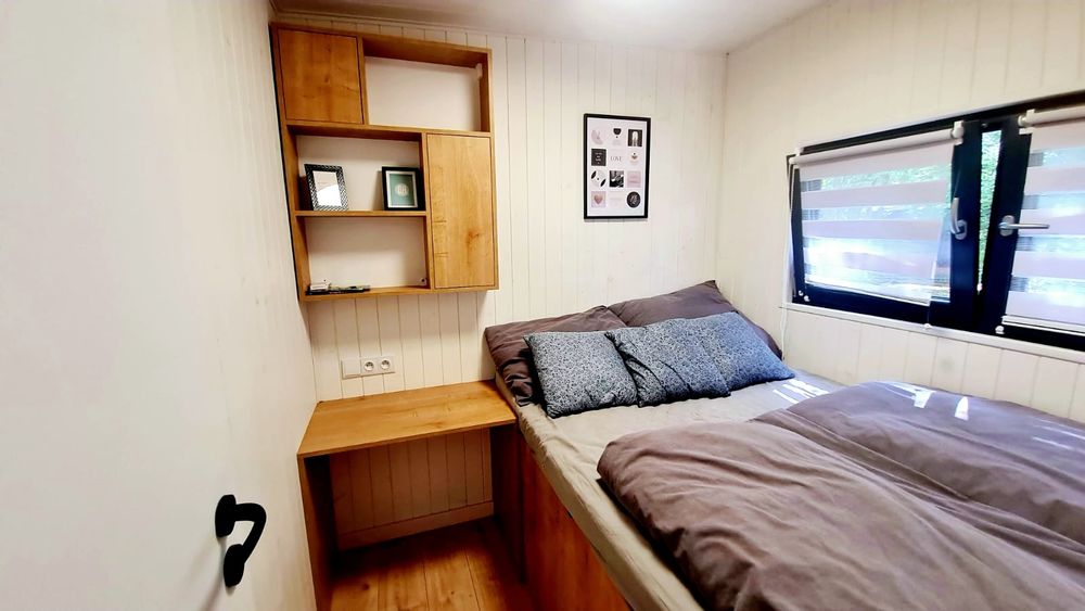 Domek letniskowy - Jezioro Turawskie - Przystań Turawa - Biały Domek Tiny House