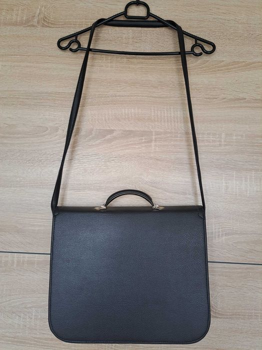 Torba skórzana na dokumenty, laptopa